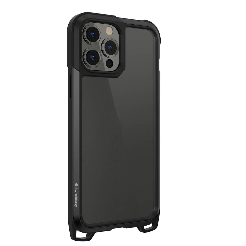 iPhone 13 Pro Kılıf Boyun Askılı Kompozit Tasarımlı Şok Önleyicili Lisanslı Switcheasy Odyssey Kılıf iPhone 13 Pro Kılıf Boyun Askılı Kompozit Tasarımlı Şok Önleyicili Lisanslı Switcheasy Odyssey Kılıf